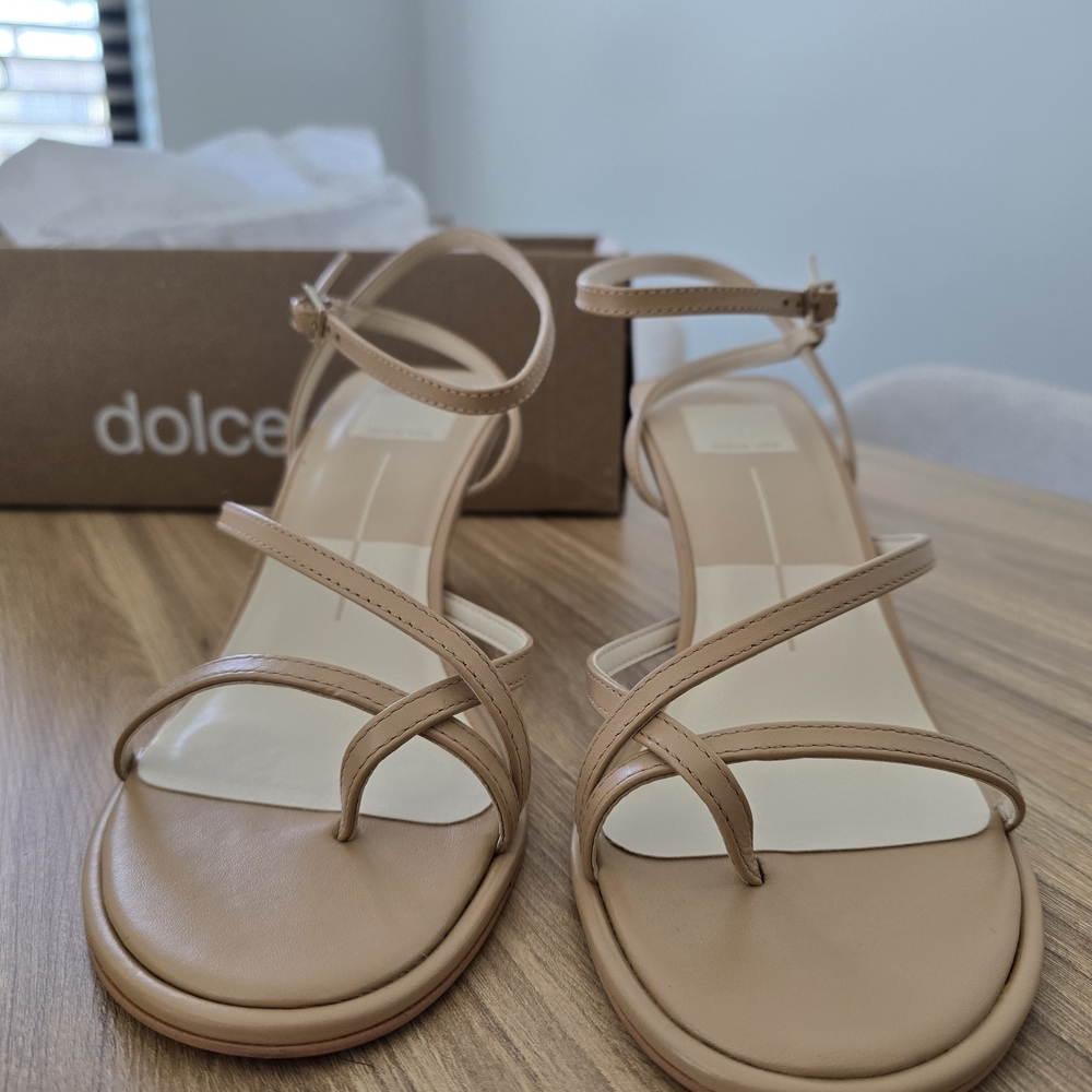 Dolce Vita Morah Tan Strappy Sandals